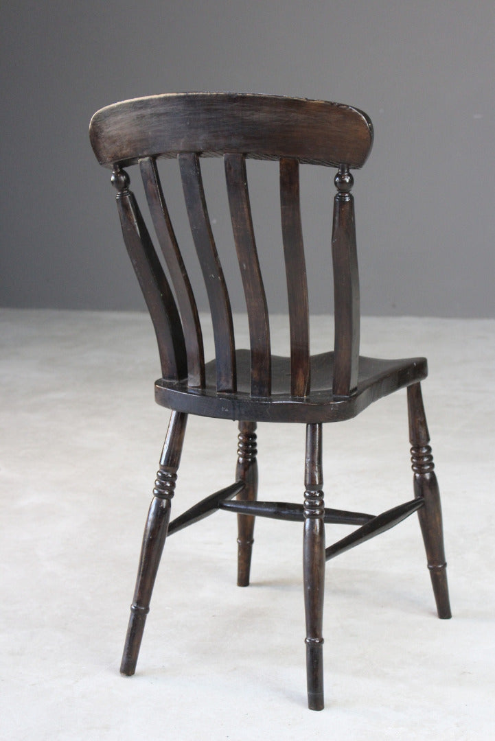 Rustic Lathe Back Kitchen Chair - Kernow Furniture