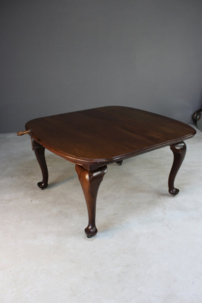 Antique Extending Victorian Mahogany Dining Table - Kernow Furniture