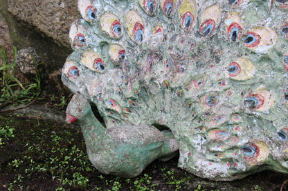 Peacock Garden Ornament - Kernow Furniture