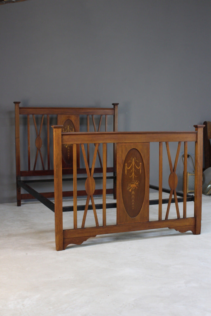 Edwardian Double Bed Frame - Kernow Furniture