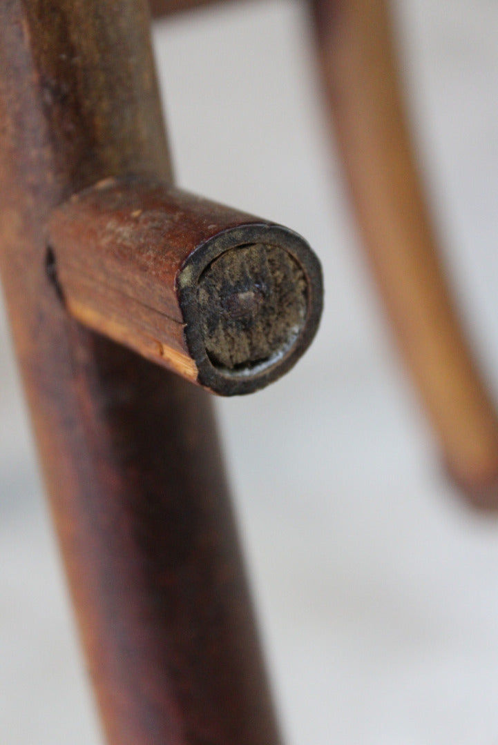 Pair Victorian Bamboo Side Tables - Kernow Furniture