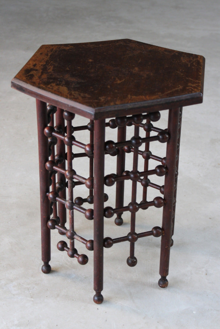 Vintage Moorish Style Side Table - Kernow Furniture