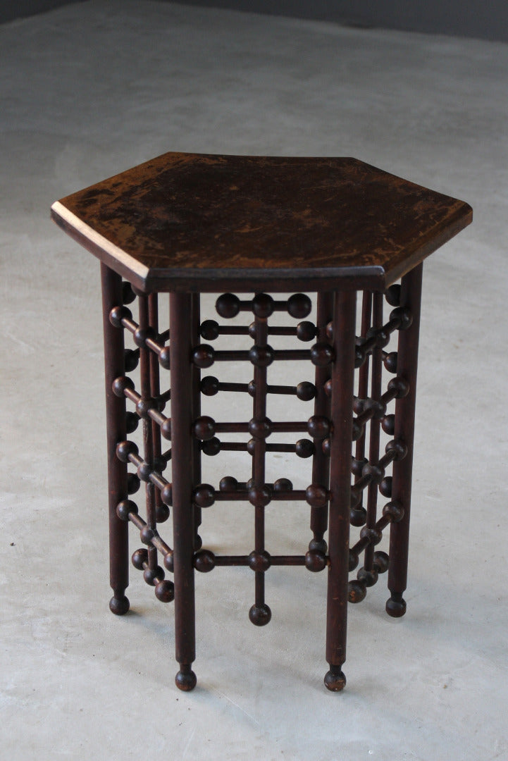 Vintage Moorish Style Side Table - Kernow Furniture