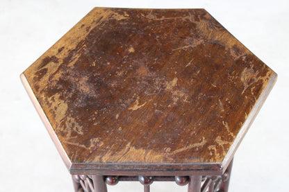 Vintage Moorish Style Side Table - Kernow Furniture