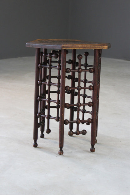 Vintage Moorish Style Side Table - Kernow Furniture