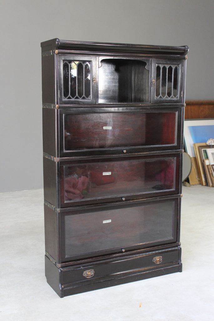 Antique Globe Wernicke Sectional Bookcase - Kernow Furniture