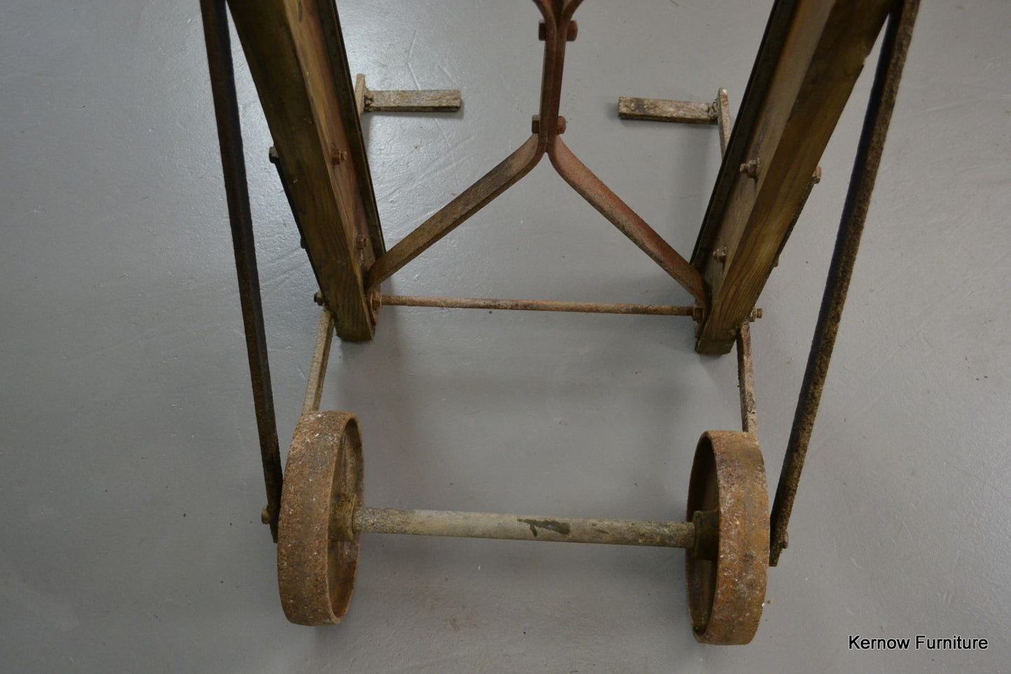 Vintage Industrial Ratchet Sack Trucks Trolley - Kernow Furniture