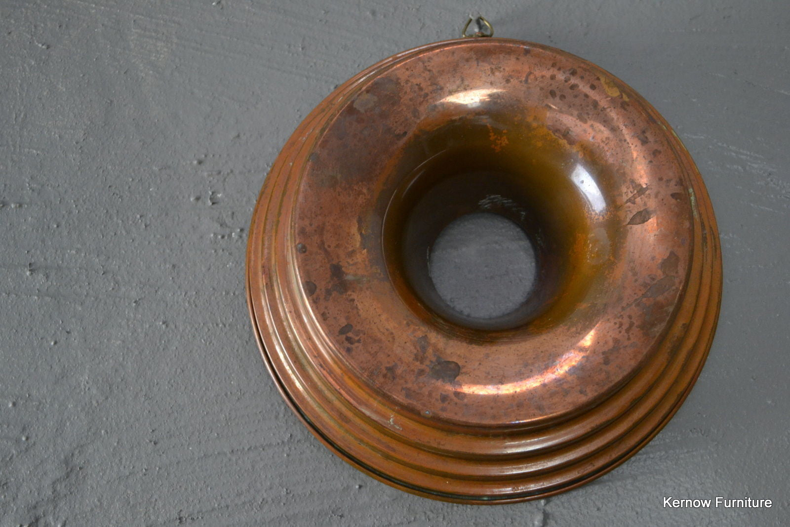 Vintage Copper Ring Jelly Mould - Kernow Furniture