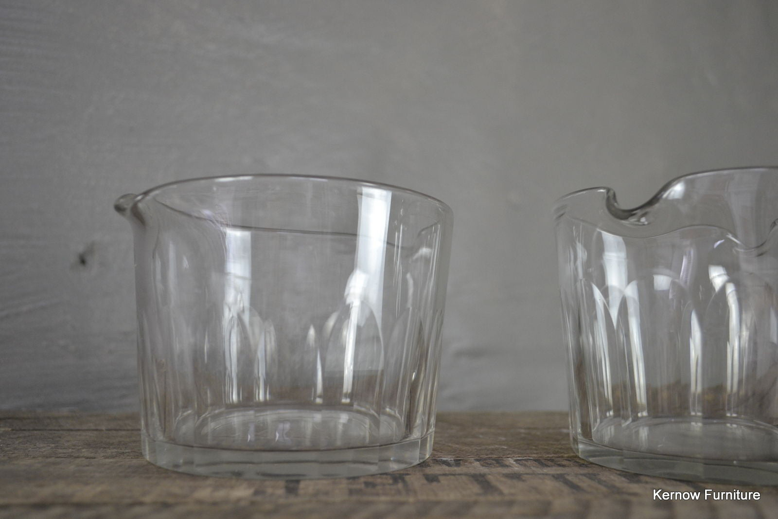 Pair 19th Century Wine Glass Rinser - Kernow Furniture