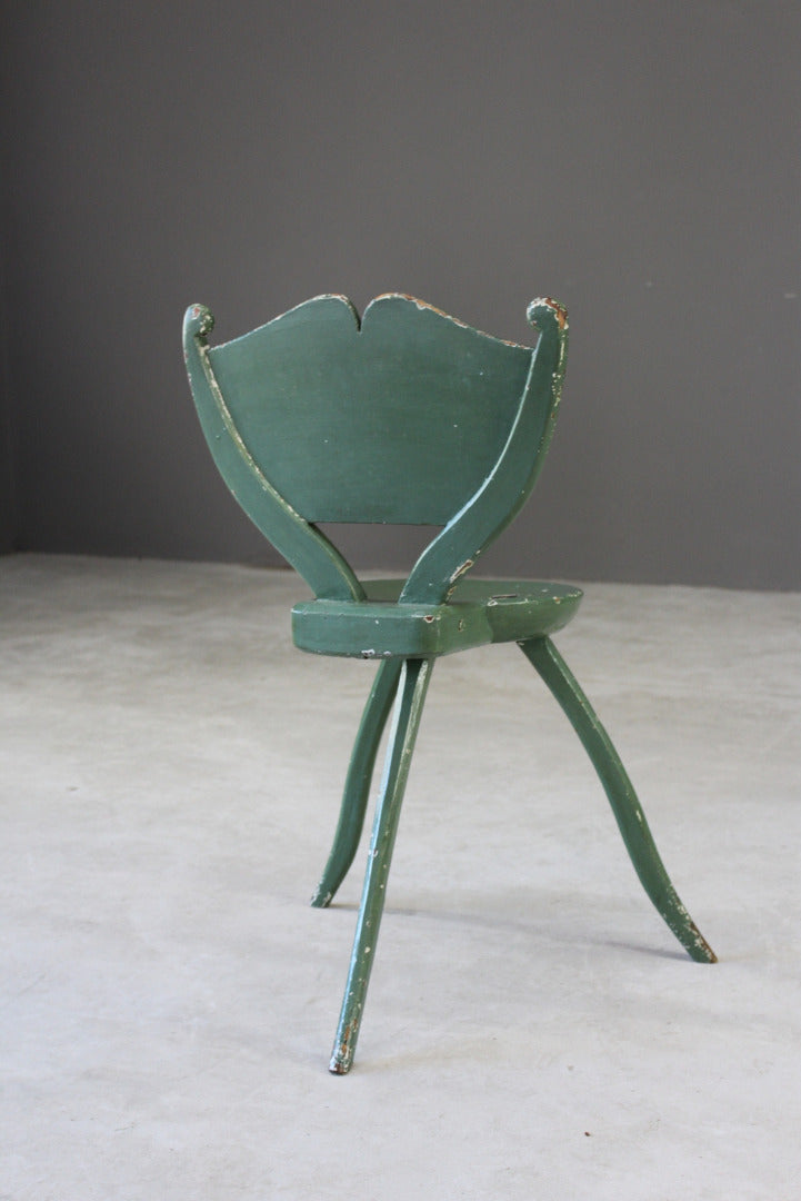 Vintage Swedish Painted Chair - Kernow Furniture