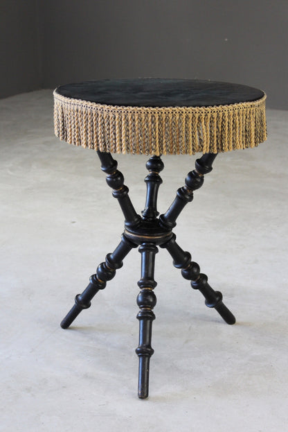 Ebonised Gypsy Table - Kernow Furniture