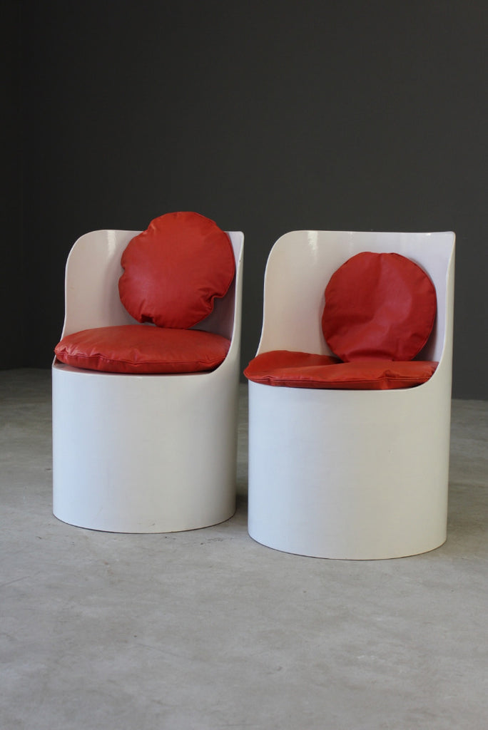 Pair Bernard Holdaway Tomotom Chairs - Kernow Furniture