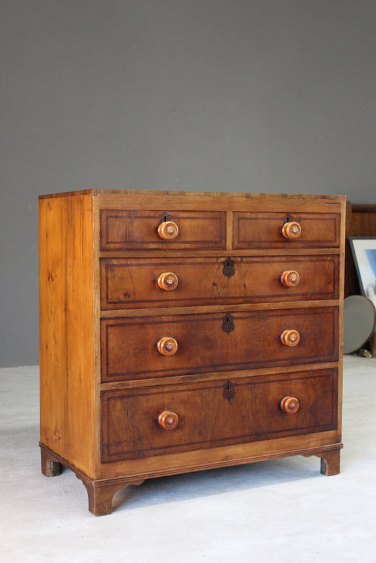 Antique Regency Chest of Drawers - Kernow Furniture