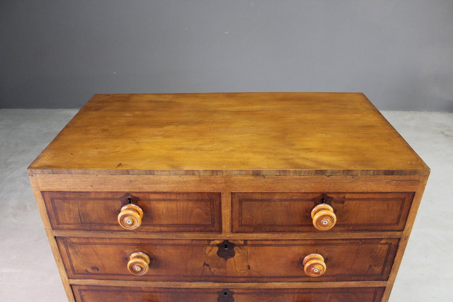 Antique Regency Chest of Drawers - Kernow Furniture