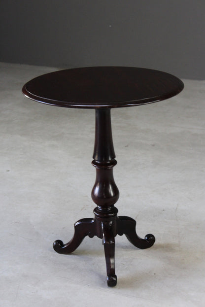 Victorian Round Occasional Table - Kernow Furniture