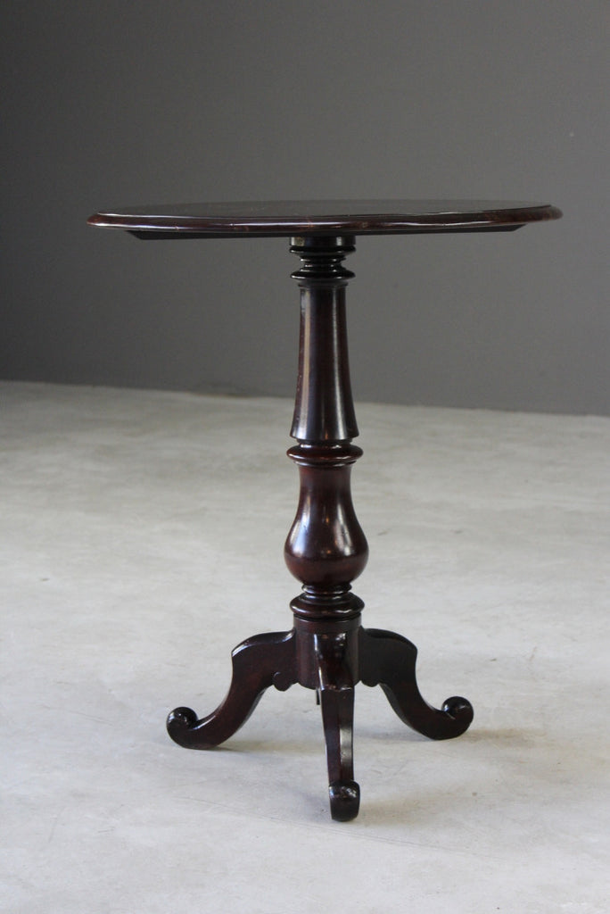 Victorian Round Occasional Table - Kernow Furniture