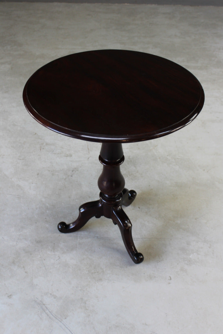 Victorian Round Occasional Table - Kernow Furniture