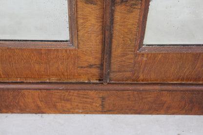 Antique Victorian Oak Wardrobe - Kernow Furniture