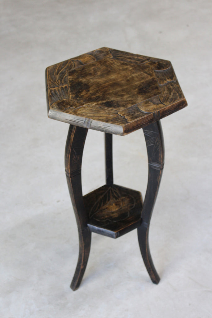 Vintage Oriental Style Occasional Table - Kernow Furniture