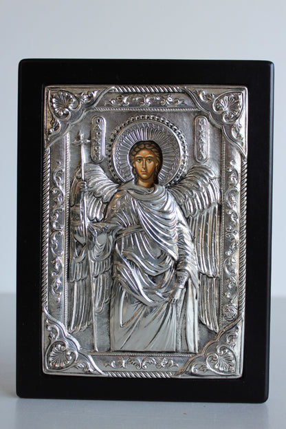 Silver Greek Orthodox Icon - Kernow Furniture