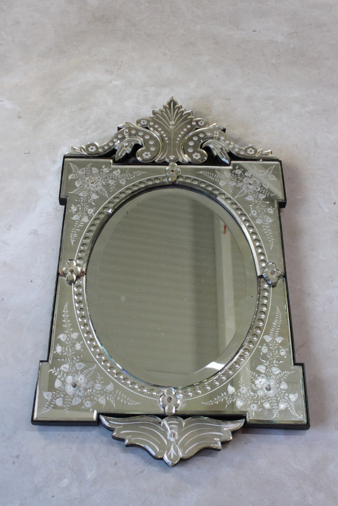 Early 20th Century Venetian Wall Mirror - Kernow Furniture