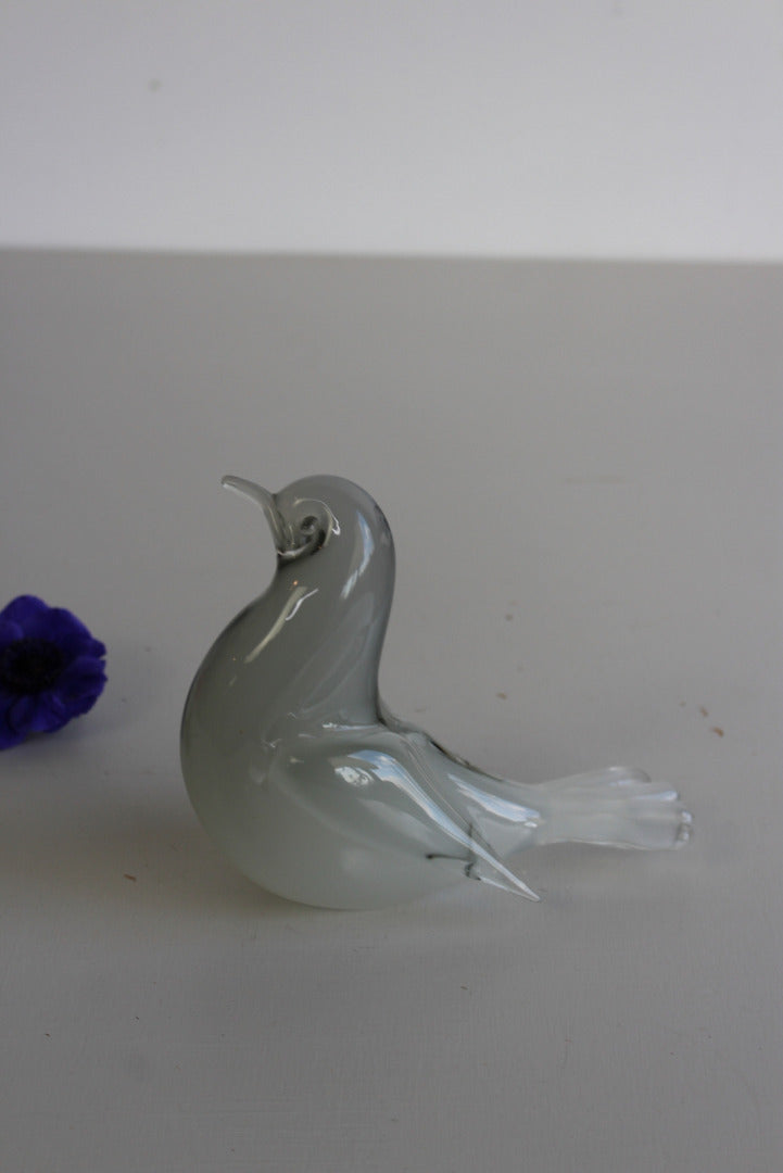 Vintage Dove Glass Paperweight - Kernow Furniture