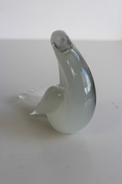 Vintage Dove Glass Paperweight - Kernow Furniture