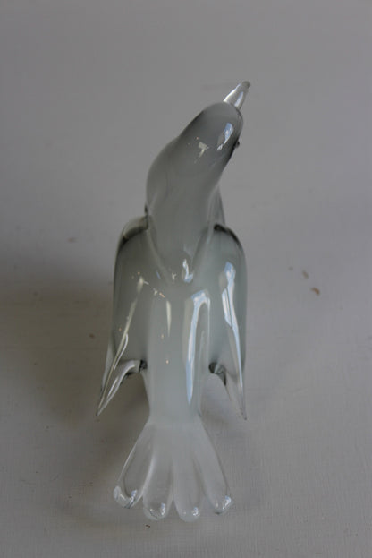 Vintage Dove Glass Paperweight - Kernow Furniture