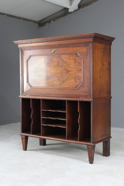 Large Continental Secretaire - Kernow Furniture