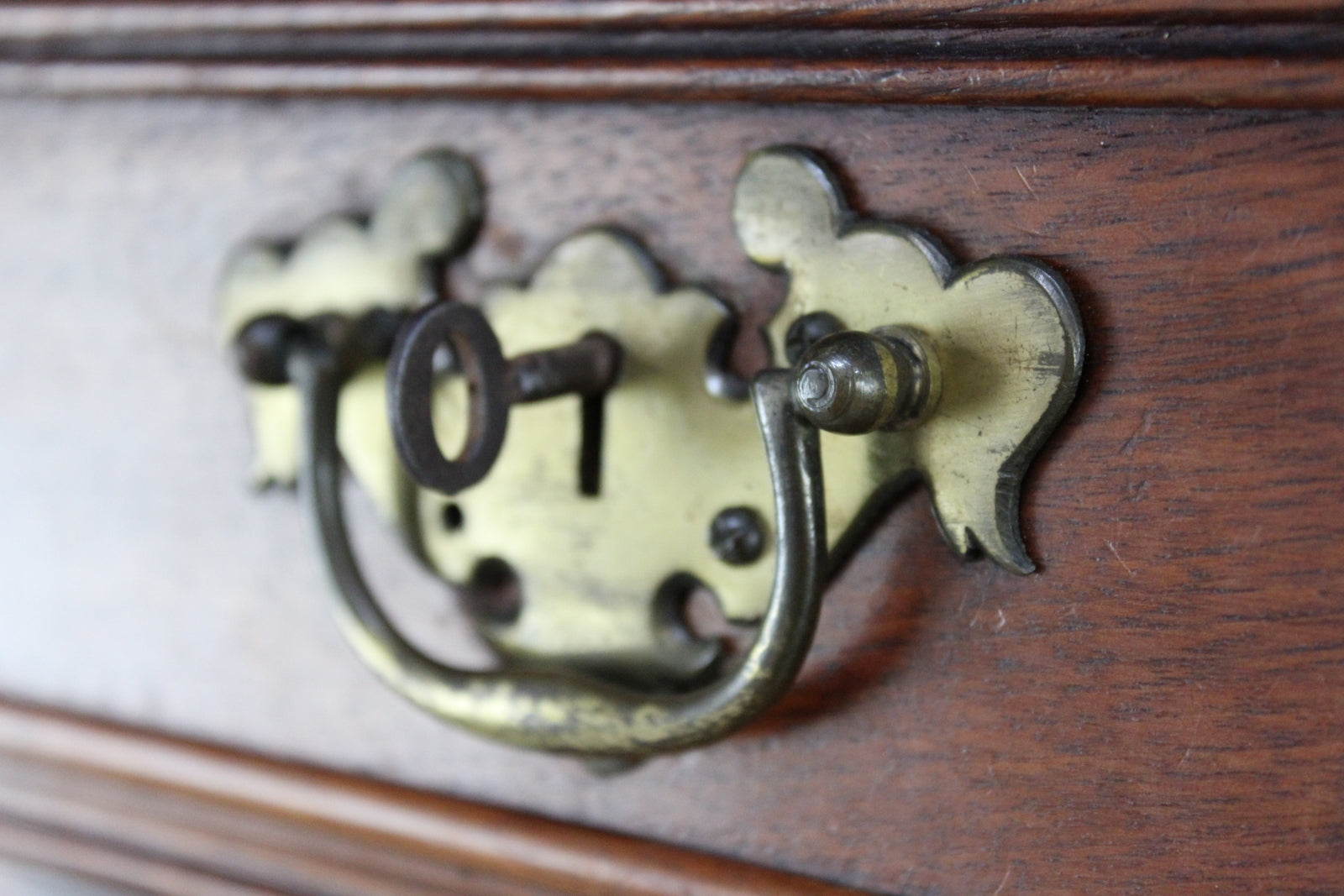 Large Continental Secretaire - Kernow Furniture