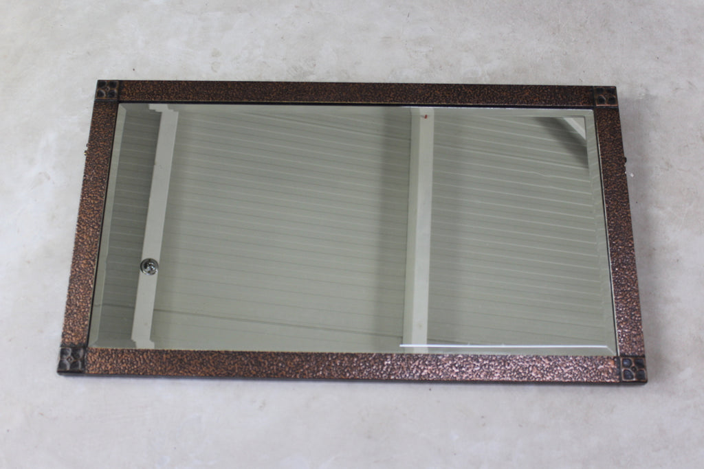 Coppered Frame Wall Mirror - Kernow Furniture