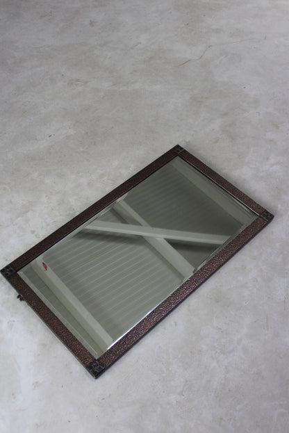 Coppered Frame Wall Mirror - Kernow Furniture