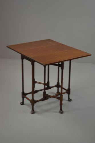 Antique Mahogany Spider Sutherland Table - Kernow Furniture