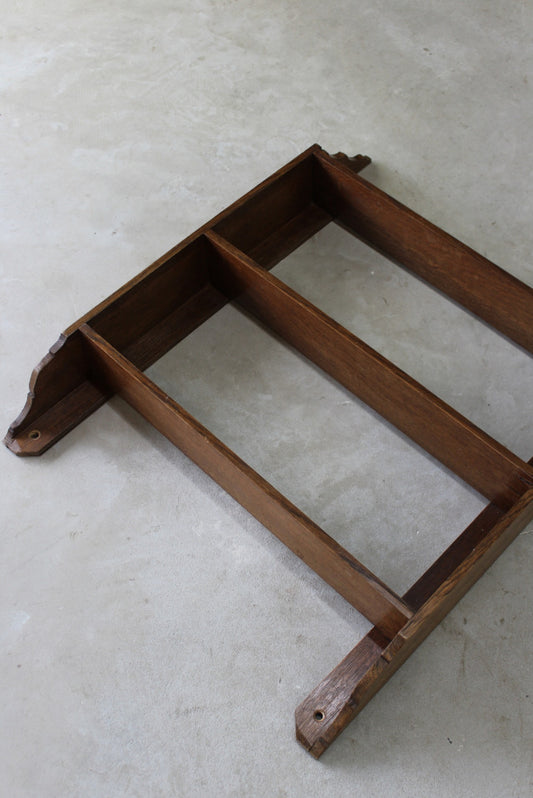 Solid Oak Wall Shelves - Kernow Furniture