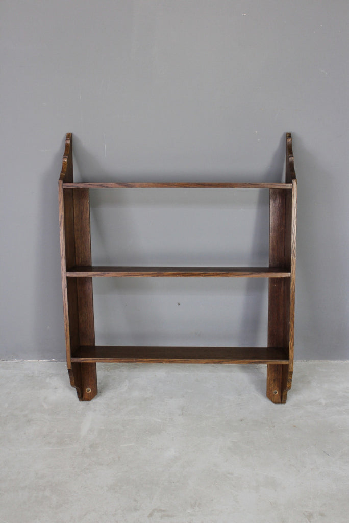 Solid Oak Wall Shelves - Kernow Furniture