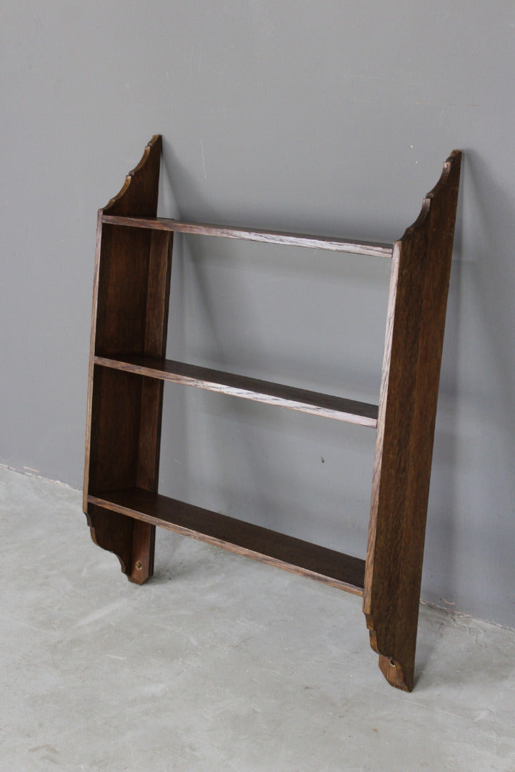 Solid Oak Wall Shelves - Kernow Furniture