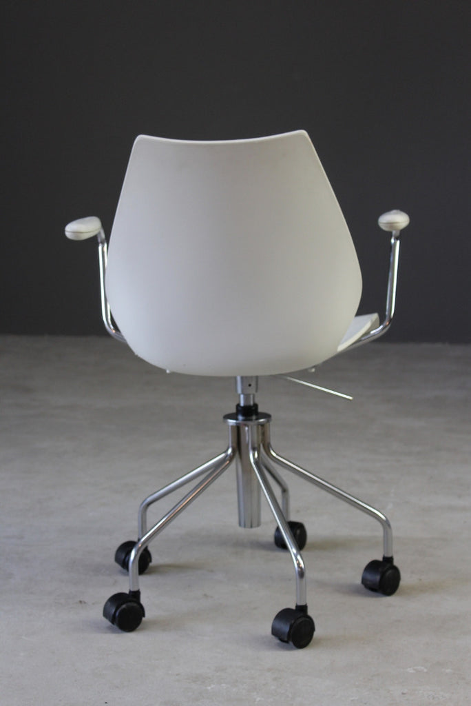 Single Vico Magistretti Kartell Maui Office Chair - Kernow Furniture
