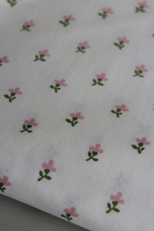 Laura Ashley Vintage Floral Rose Fabric - Kernow Furniture