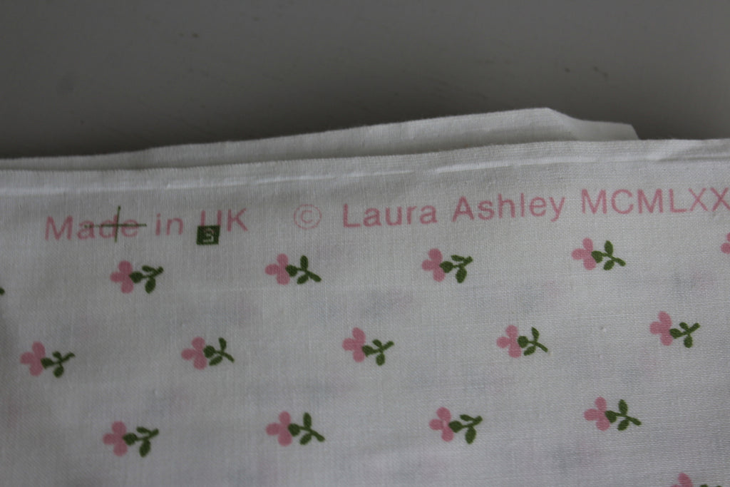 Laura Ashley Vintage Floral Rose Fabric - Kernow Furniture