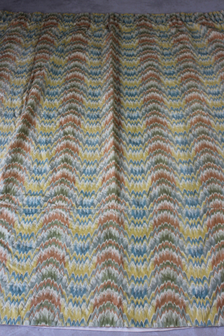 Vintage Chevron Curtain - Kernow Furniture