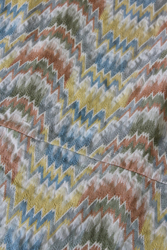 Vintage Chevron Curtain - Kernow Furniture