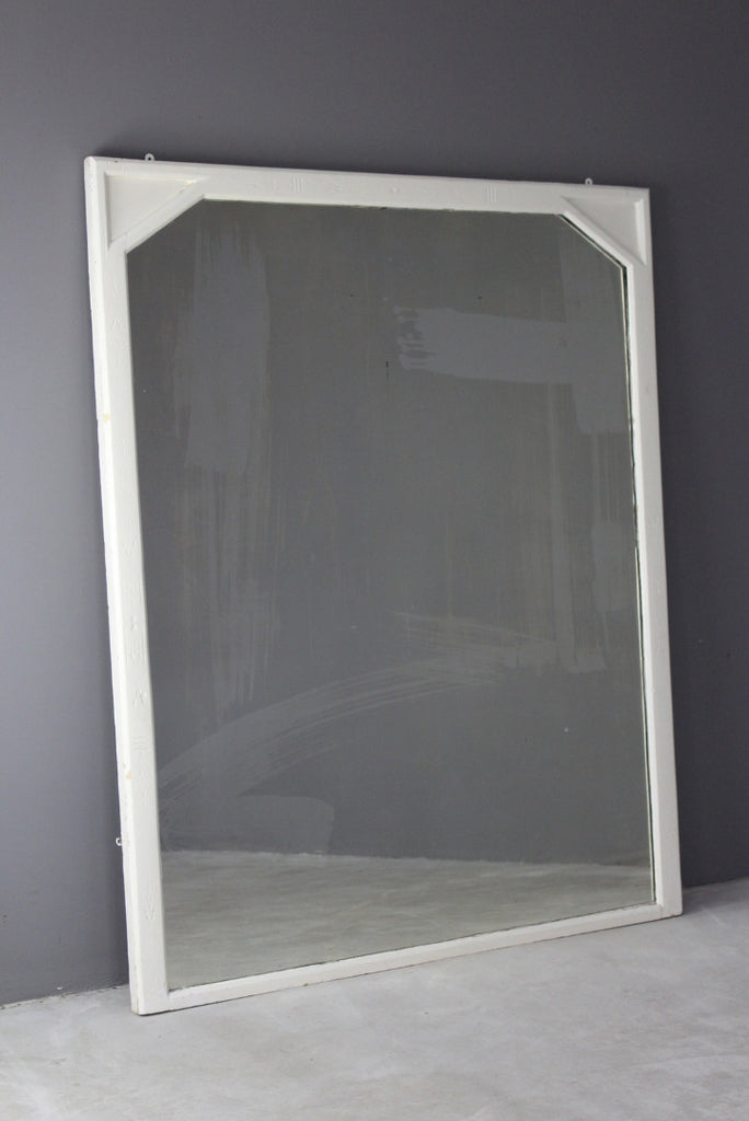 Large Victorian Overmantle Mirror - Kernow Furniture