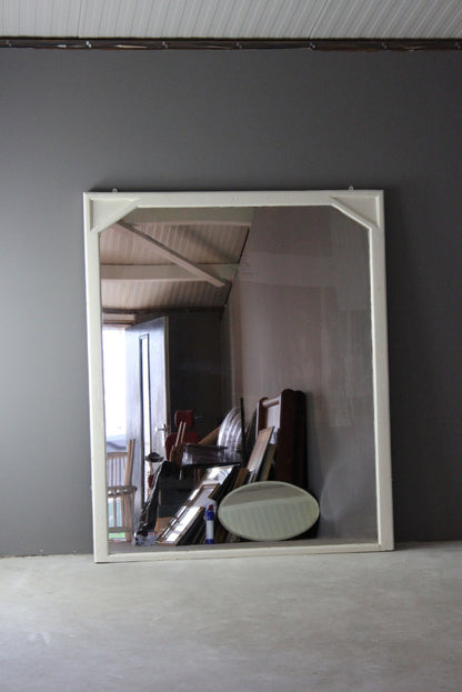 Large Victorian Overmantle Mirror - Kernow Furniture