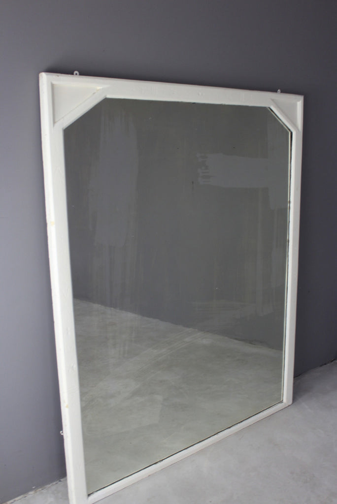 Large Victorian Overmantle Mirror - Kernow Furniture