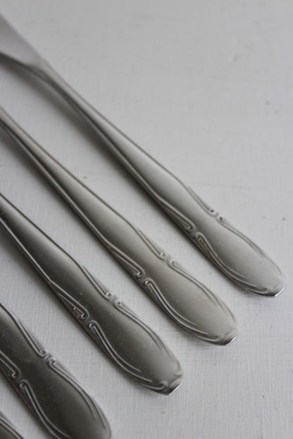 Six Vintage Cake Fork - Kernow Furniture