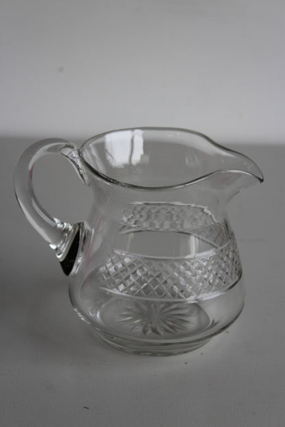 Cut Glass Water Jug - Kernow Furniture