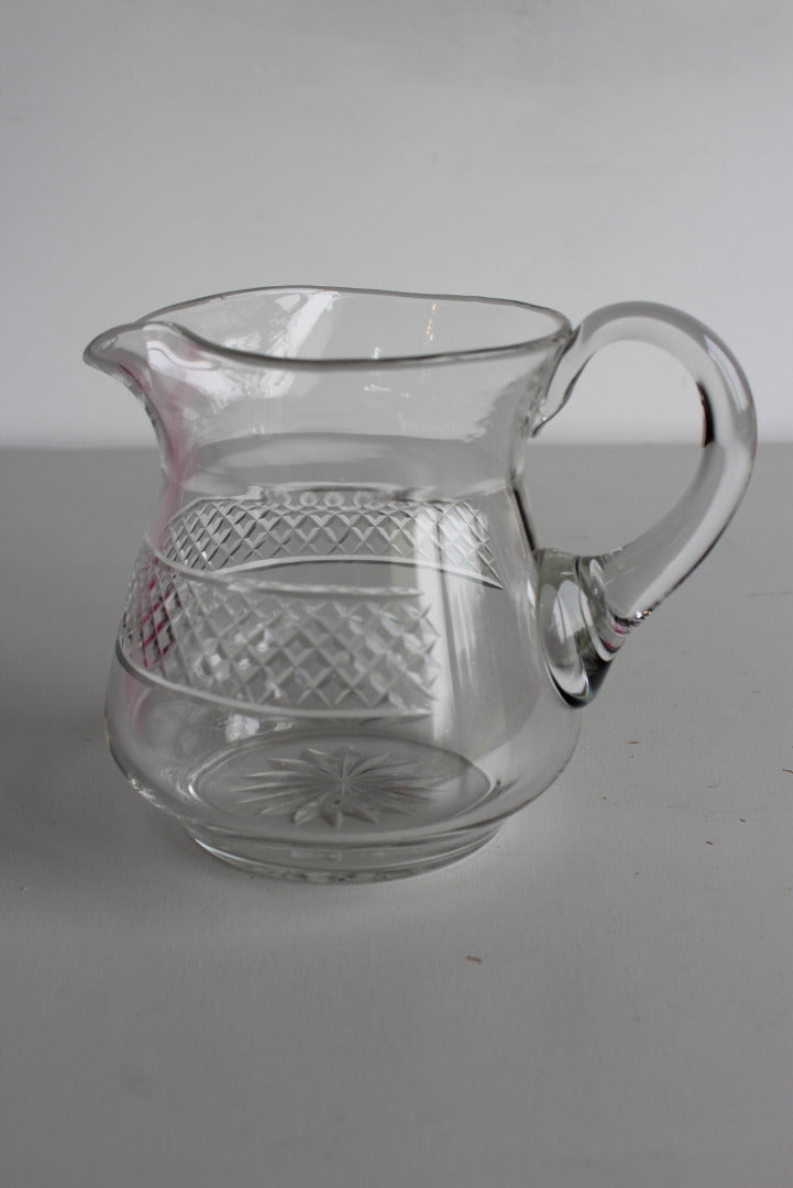 Cut Glass Water Jug - Kernow Furniture