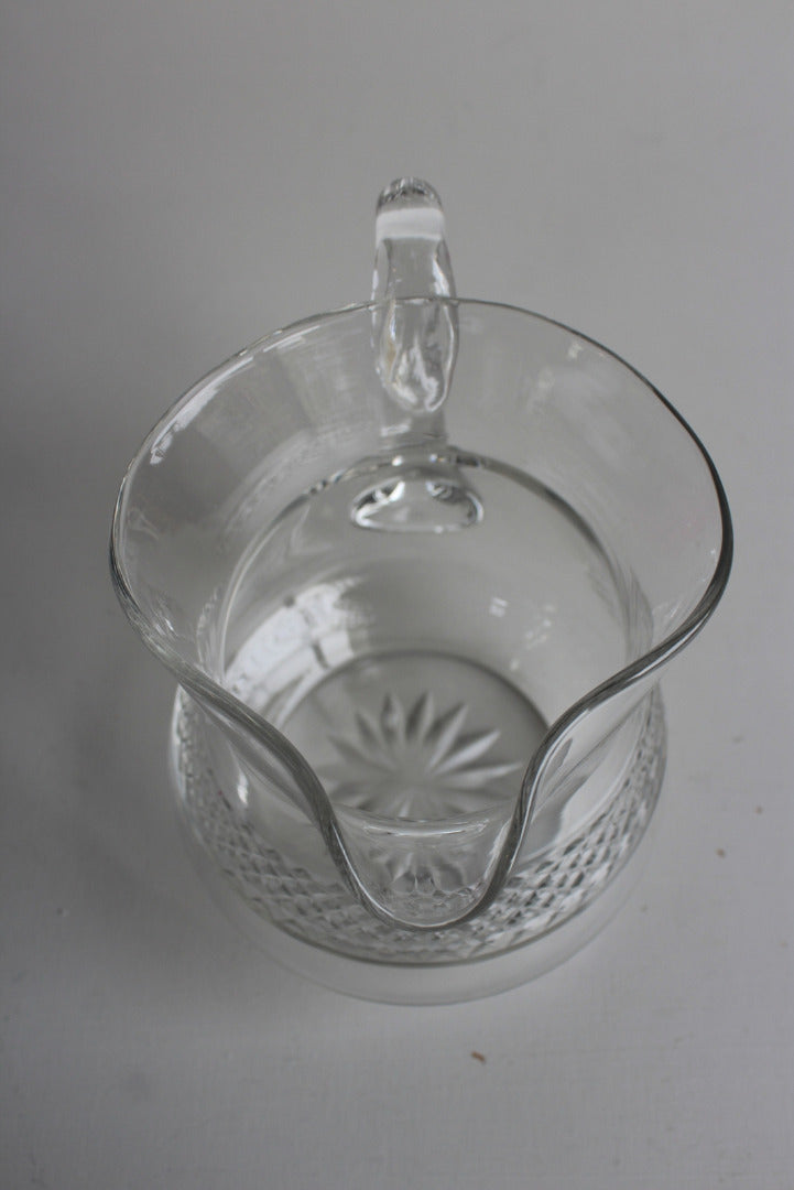 Cut Glass Water Jug - Kernow Furniture