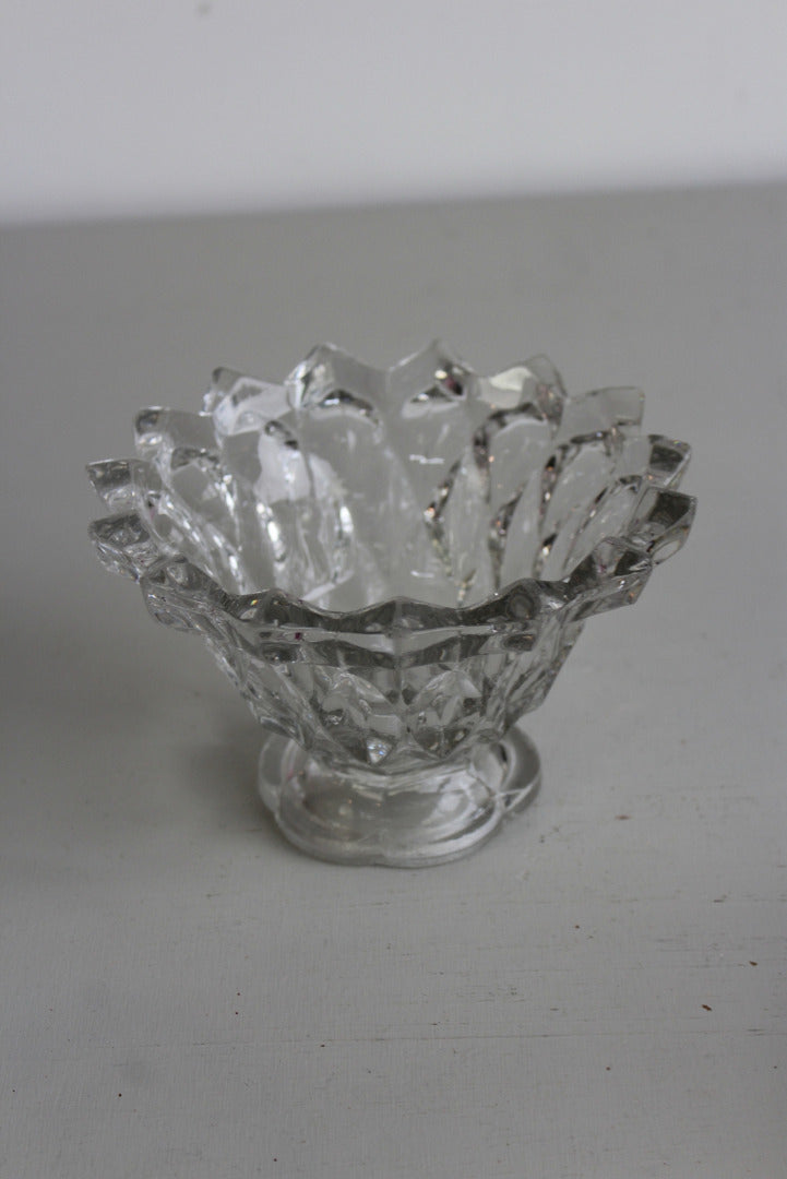 Vintage Glass Bowls & Cake Plate - Kernow Furniture