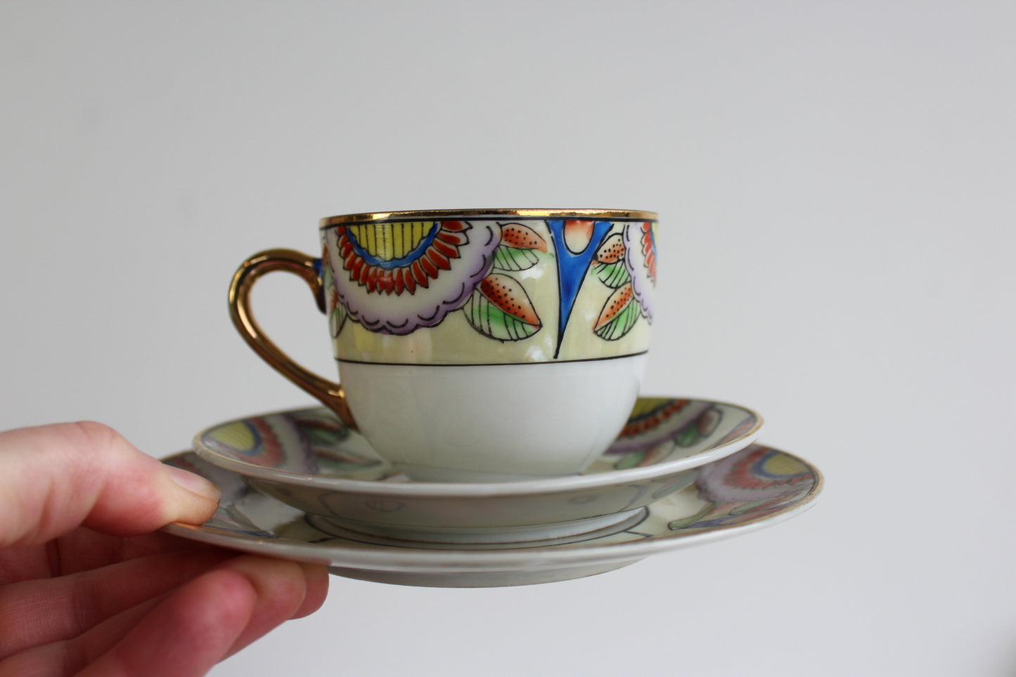 Vintage Japanese Lustre Tea Set - Kernow Furniture